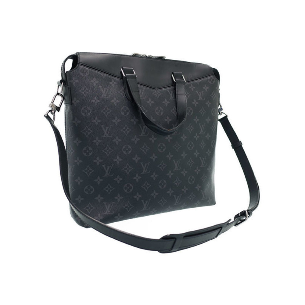 Louis Vuitton Eclipse Monogram Bag Tote Black Exp… - image 1